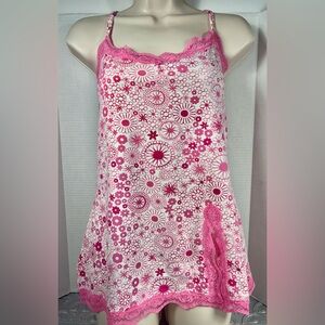 PINK Victoria's Secret Floral Slip Dress Size M